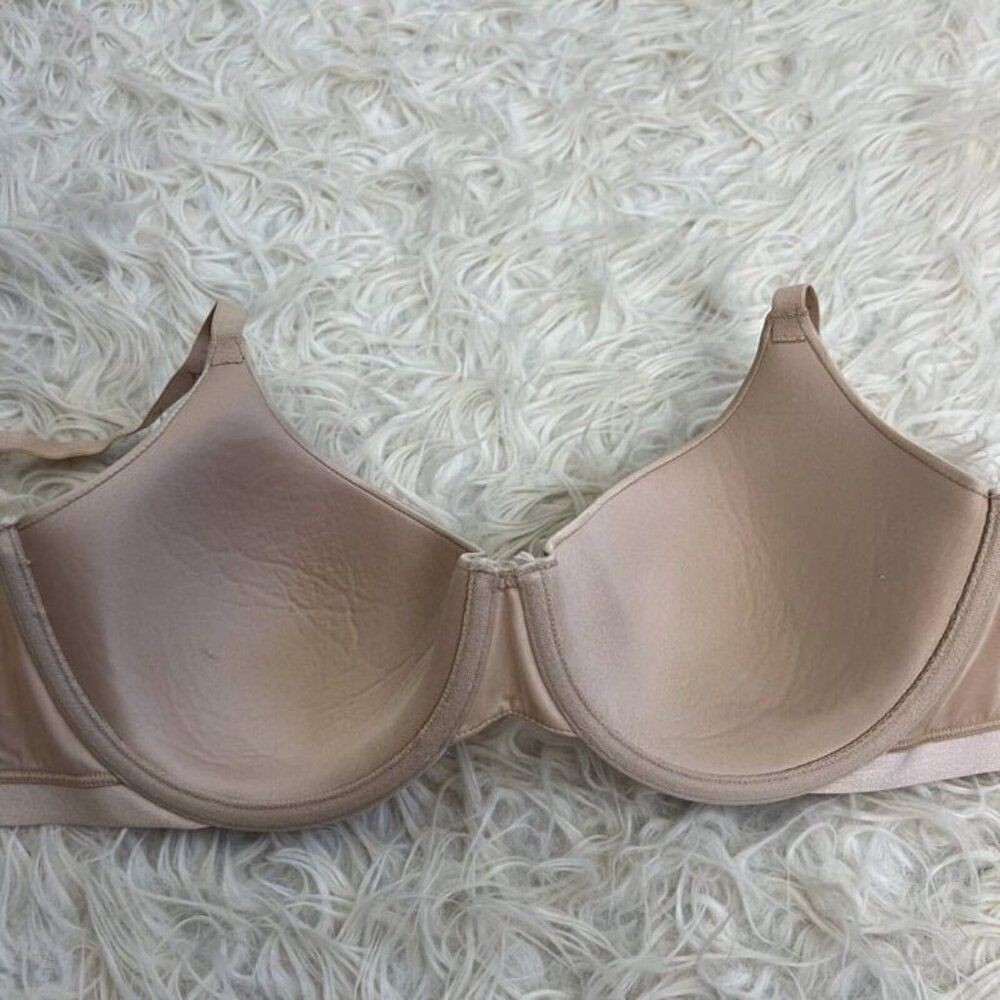 Savage X Fenty Women’s Nude Padded Bra Size 36D Solid Underwire - Picture 3 of 7